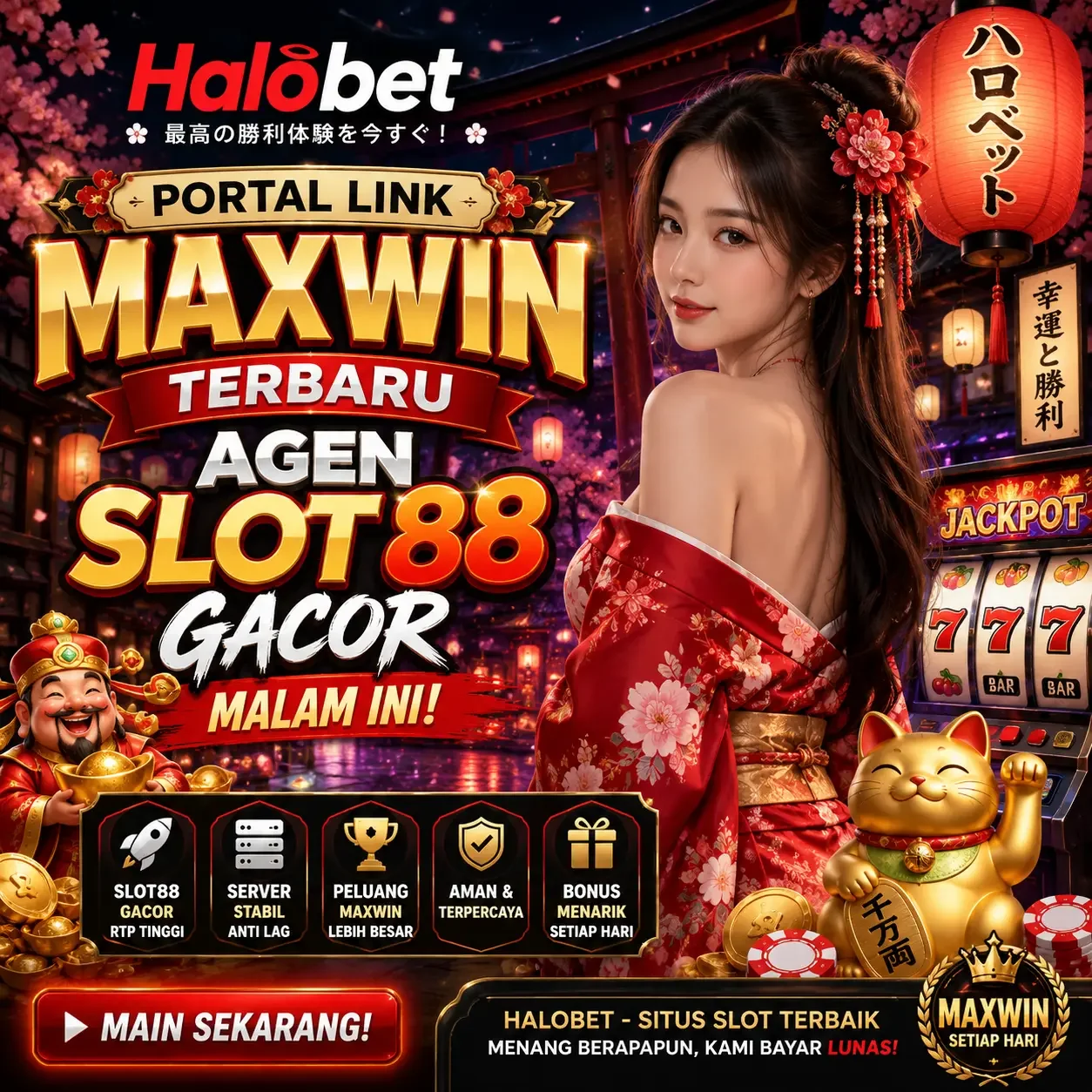 Halobet | Link Slot Gacor Situs Slot Online Peluang Maxwin Hari Ini